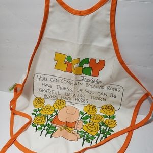 NEW! Vintage ZIGGY By Tom Wilson Kitchen Cooking Apron